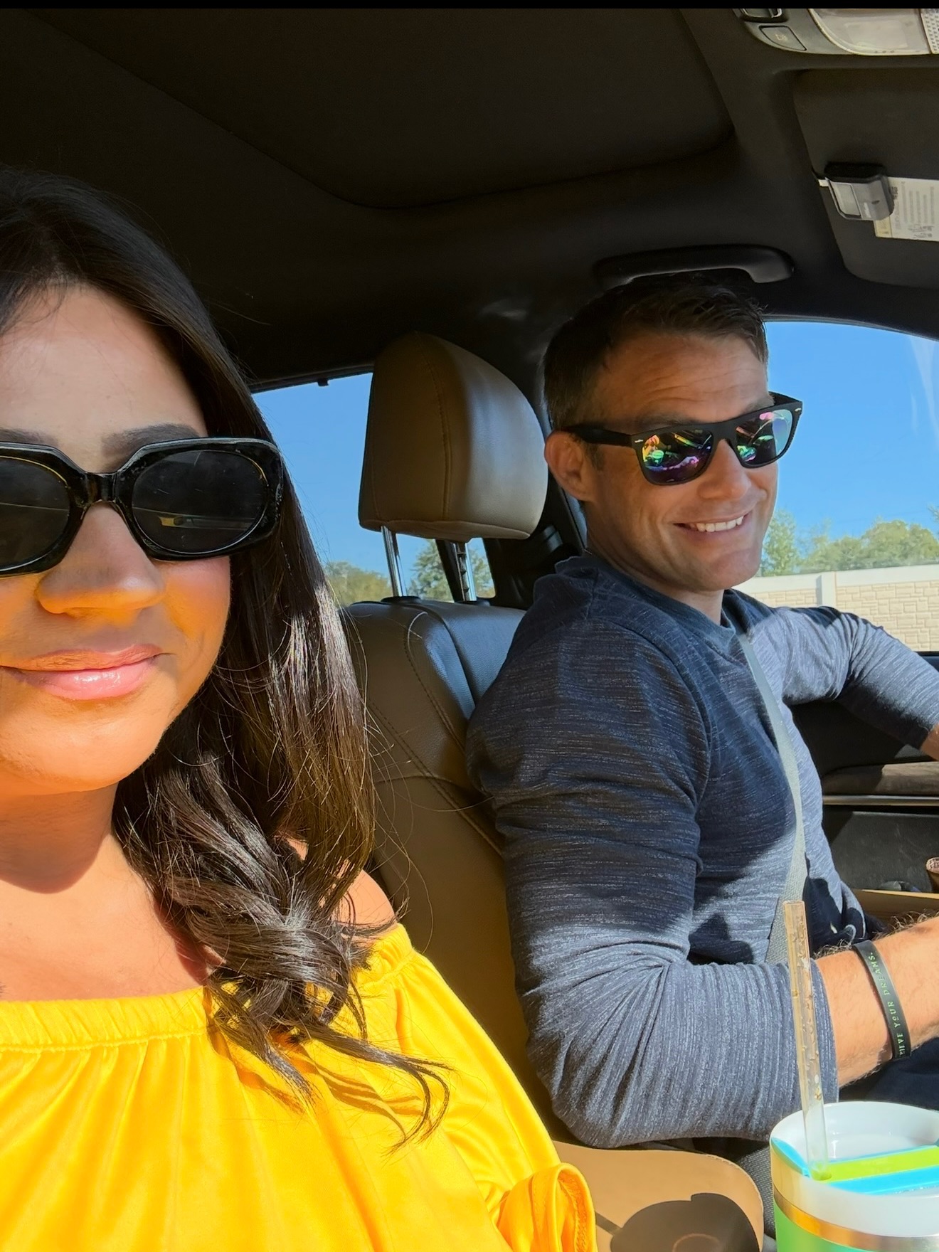 Josh Moon driving in Florida sun